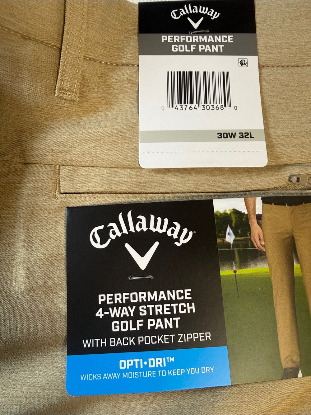 Callaway Performance 4 way stretch Golf Pants Optional Dri 30W 32L

Bin 7 #35 - Picture 4 of 6